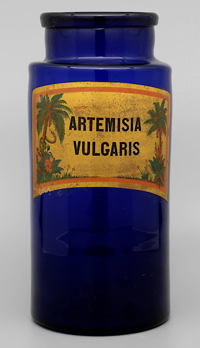 Exponat: Glasflasche ARTEMISIA VULGARIS