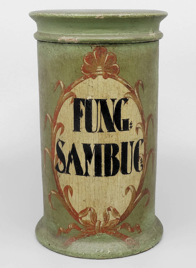 Holzdose "Fung Sambuc"